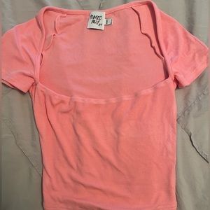 Pink Princess Polly Square Neck Top